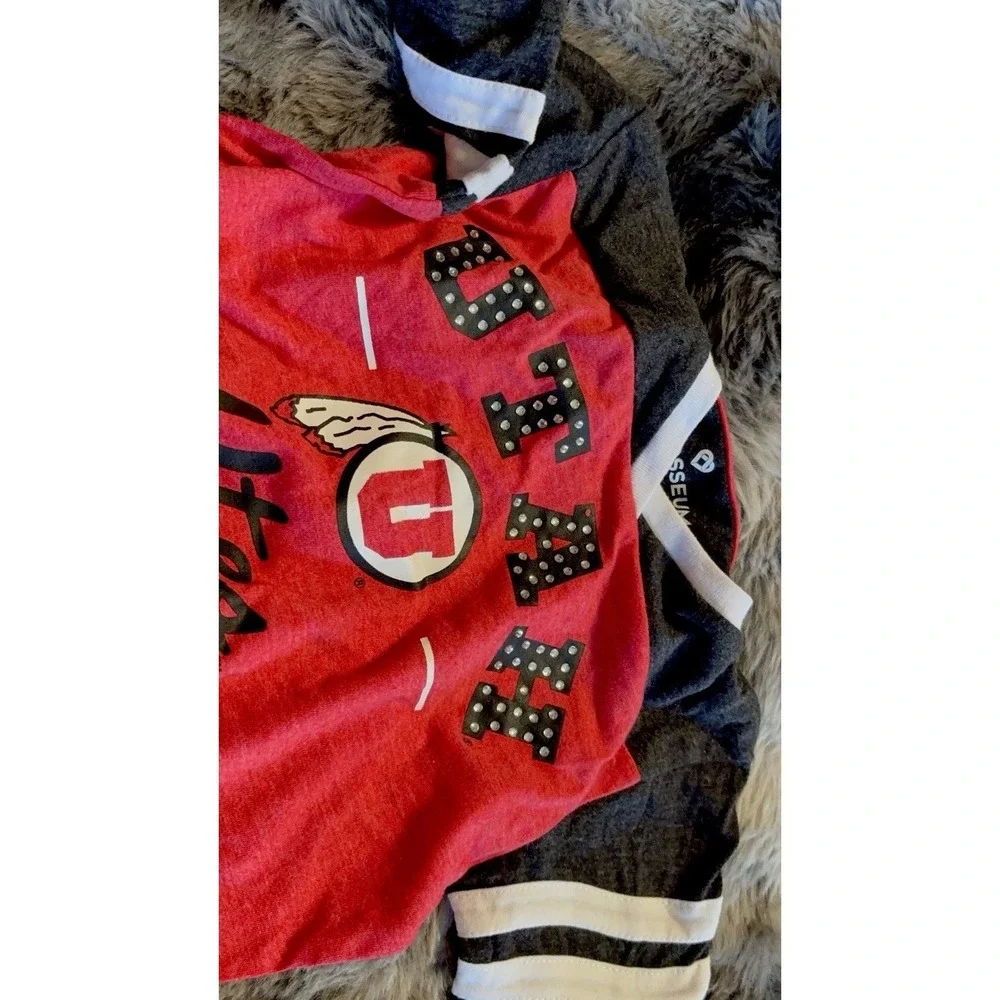 NWOT Kids Girls Size SMALL (6-6X) Utah UTES Short Sleeve T Shirt Top